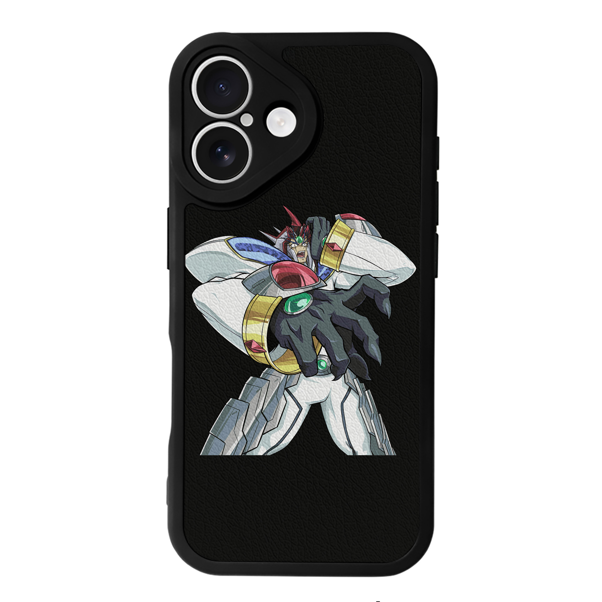 （画像用） 遊☆戯☆王 Yu-Gi-Oh! 【iPhone 16シリーズ対応】シリコンスマホケース（レザー調） 材質：シリコン
